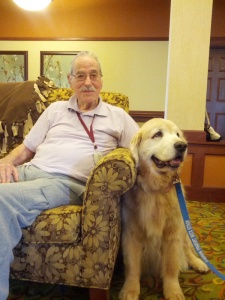 Breeze the Therapy Dog, Willows of Arbor Lakes Senior Living, Maple Grove, MN