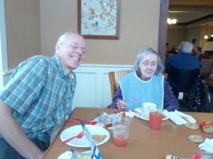 August Tenant and Family BBQ, Willows of Arbor Lakes Senior Living, Maple Grove, MN