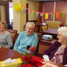 December Birthdays at the Willows of Arbor Lakes
